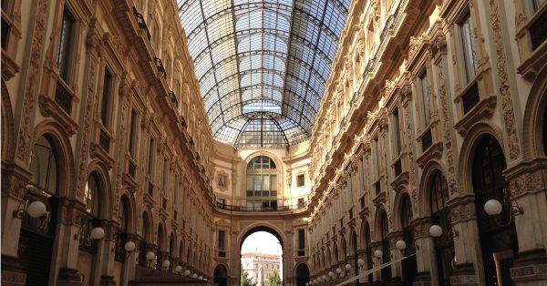 Galleria Vittorio Emanuele II - Shopping arcade in Milan
